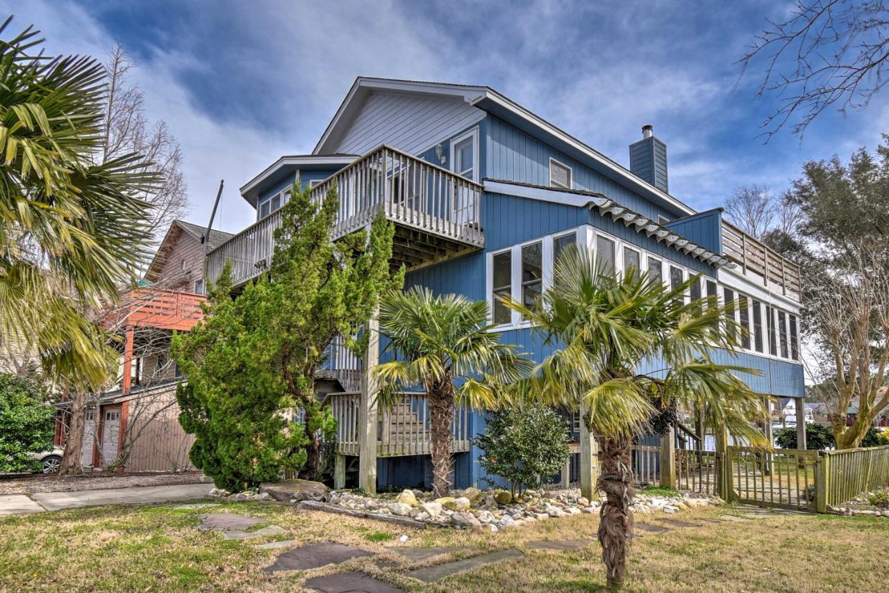 High-End Canalfront Paradise With Dock And Kayaks! Kill Devil Hills Kültér fotó