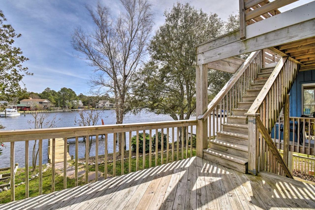 High-End Canalfront Paradise With Dock And Kayaks! Kill Devil Hills Kültér fotó