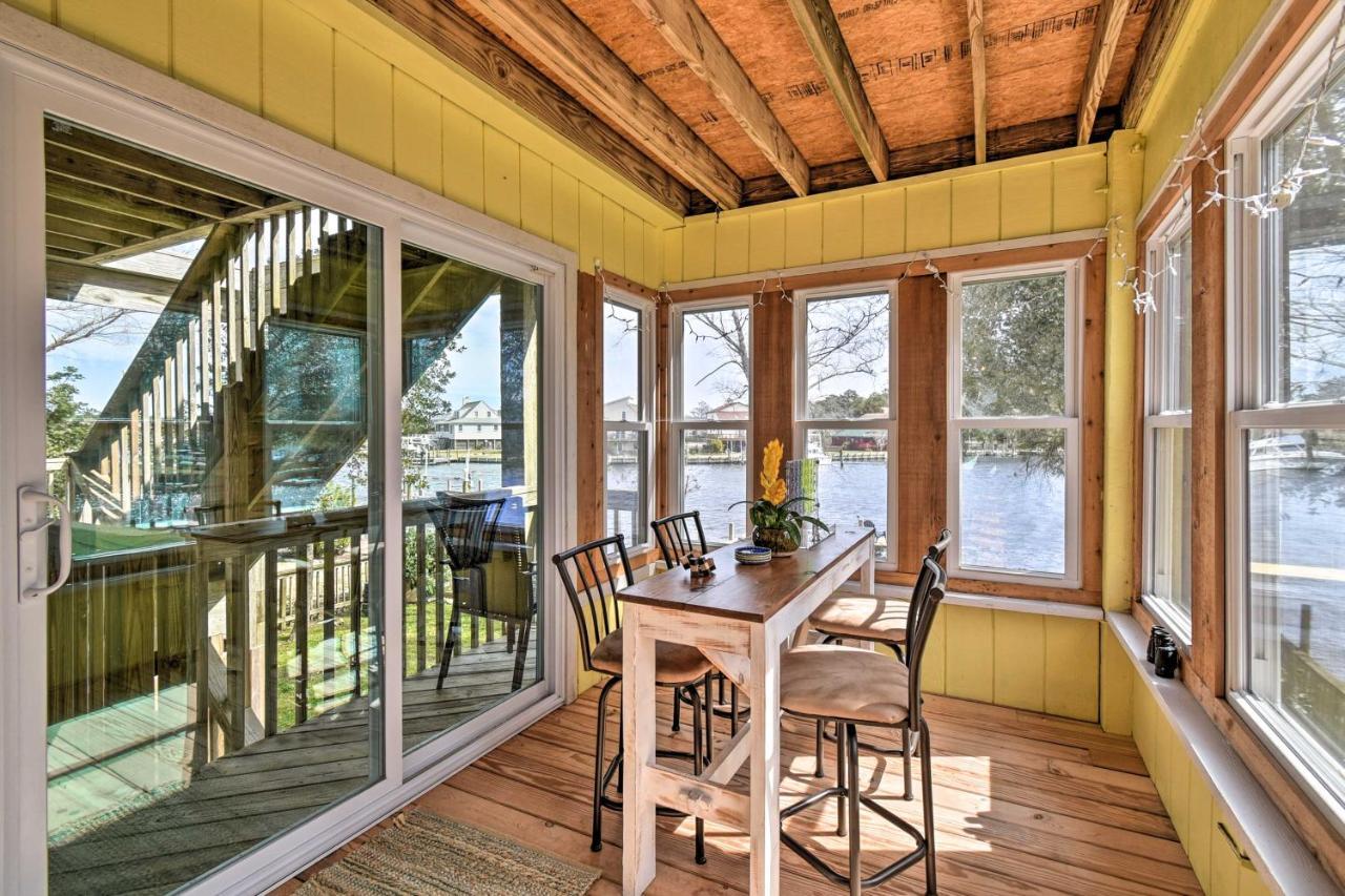 High-End Canalfront Paradise With Dock And Kayaks! Kill Devil Hills Kültér fotó